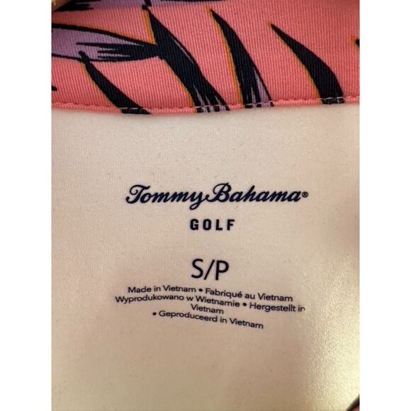 Tommy Bahama GOLF White Sleeveless 1/4 Zip Top Shirt Women's Size Small New - Picture 4 of 4